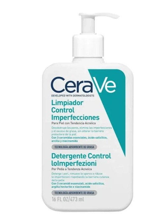 CeraVe Limpiador Control Imperfecciones 473 ml