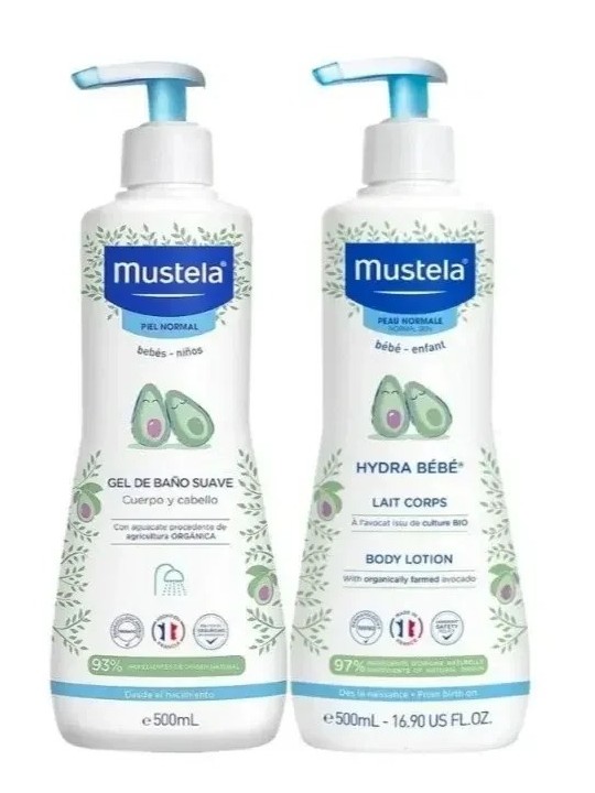 Mustela Rutina Corporal para Bebé Pack