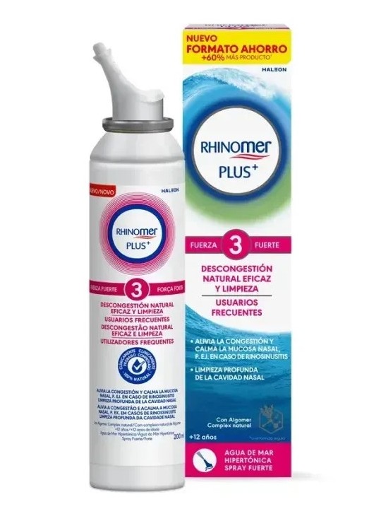 Rhinomer Plus Fuerza 3 Fuerte 200 ml
