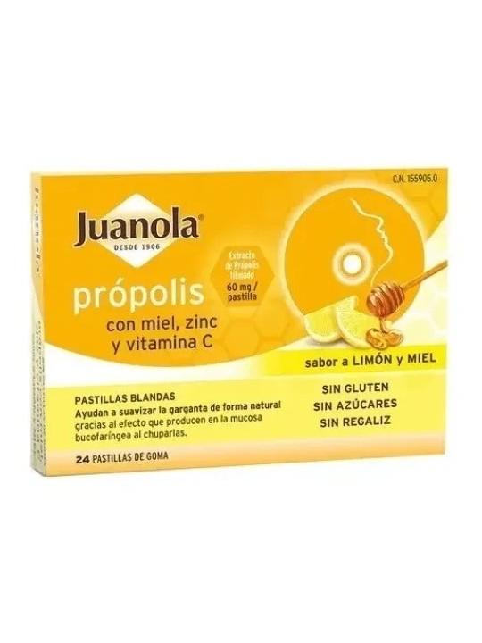 Juanola Propolis Sabor Limón y Miel