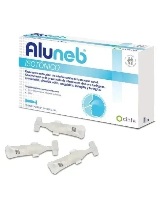 AluNeb Isotónico 15 viales