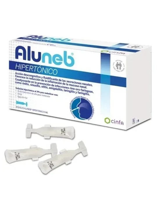 AluNeb Hipertónico 20 viales