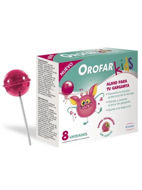 Orofar Kids Sabor Frambuesa