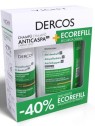 Dercos Anticaspa DS Cabello Seco Champú Pack Recarga