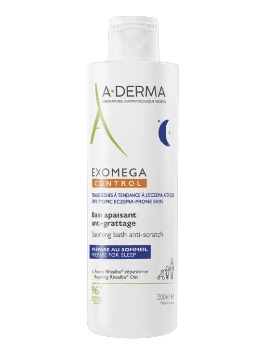 Exomega Control Baño Calmante Anti-Irritación