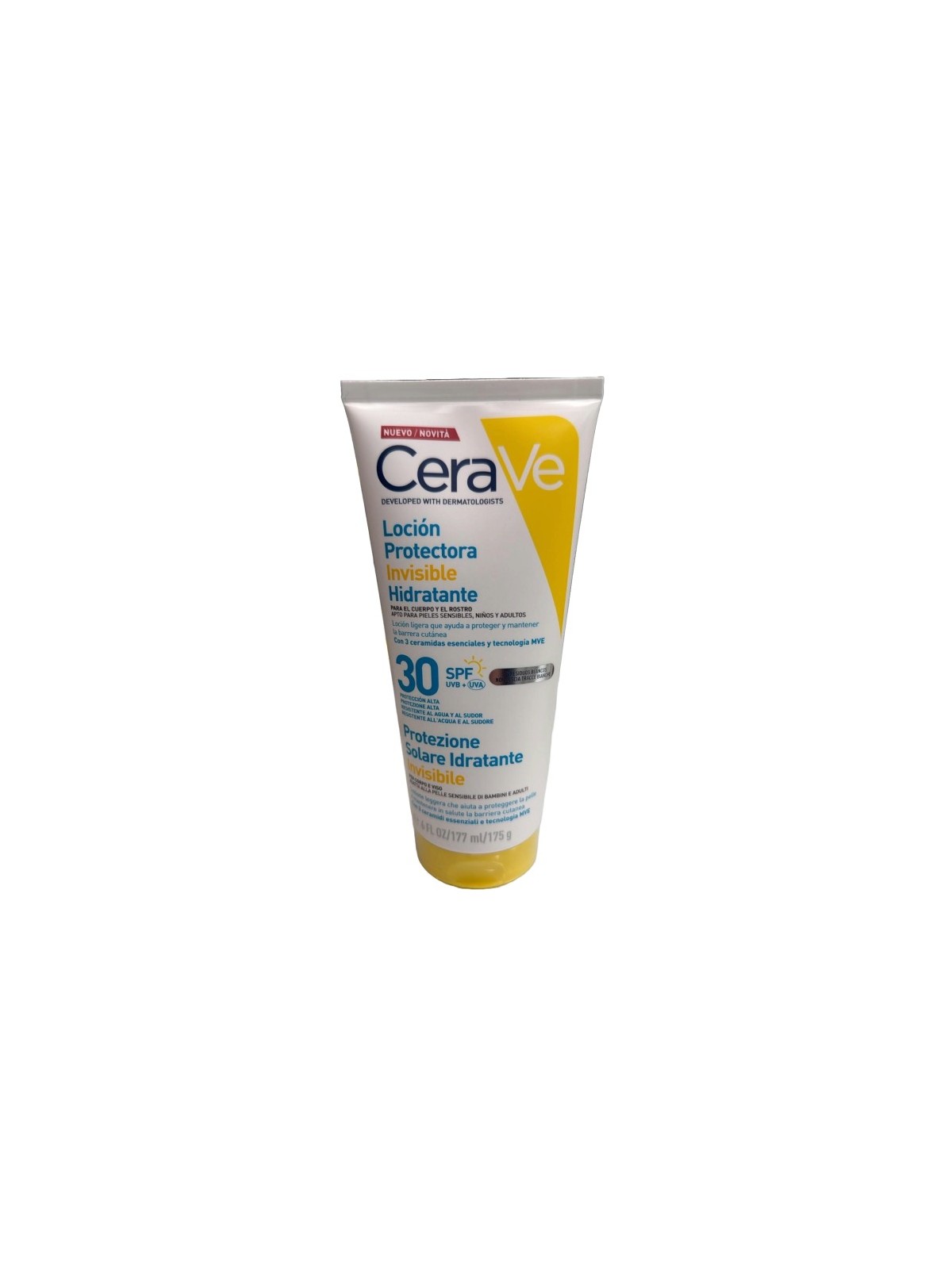 CeraVe Loción Protectora Invisible Hidratante Spf30