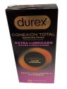 Durex Conexión Total Extra Lubricado 10 preservativos