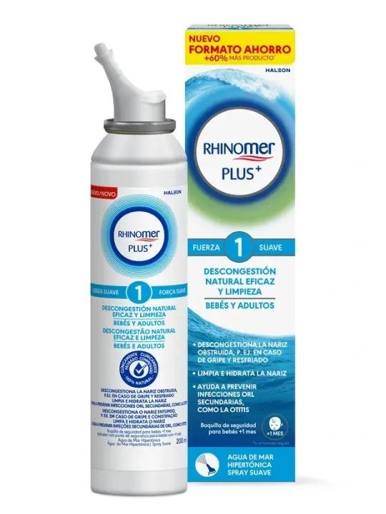 Rhinomer Plus Fuerza 1 Suave 200 ml