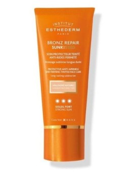 Esthederm Bronz Repair Sunkissed Protector Antiarrugas Color Sol Fuerte