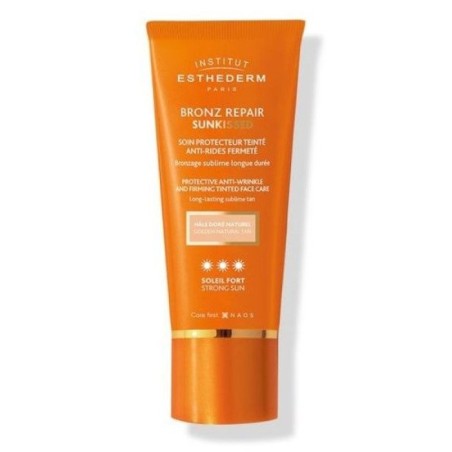 Esthederm Bronz Repair Sunkissed Protector Antiarrugas Color Sol Fuerte