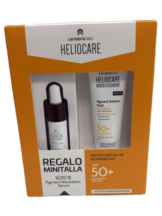 Heliocare 360º Pigment Solution Fluid Spf50+ Pack