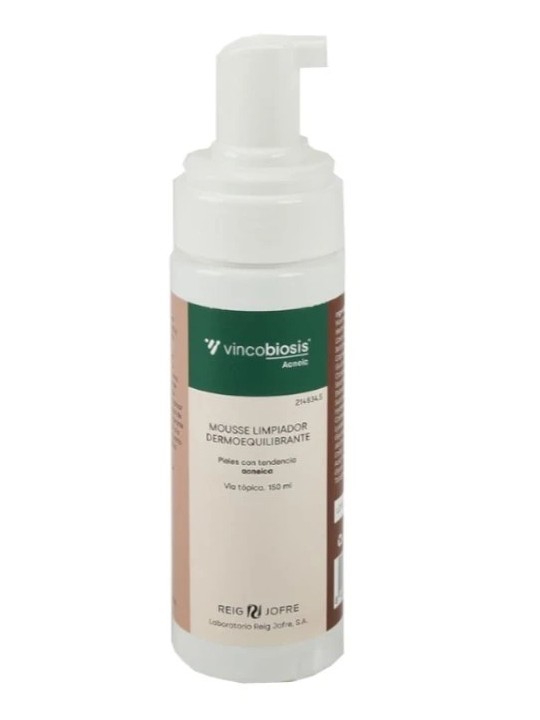 Vincoviosis Acneic Mousse Limpiador Dermoequilibrante
