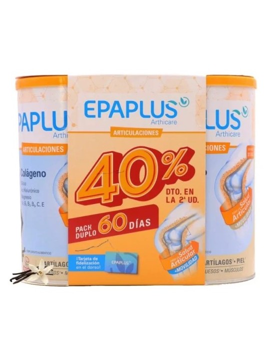 Epaplus Arthicare Articulaciones Vainilla Pack Duplo 60 días