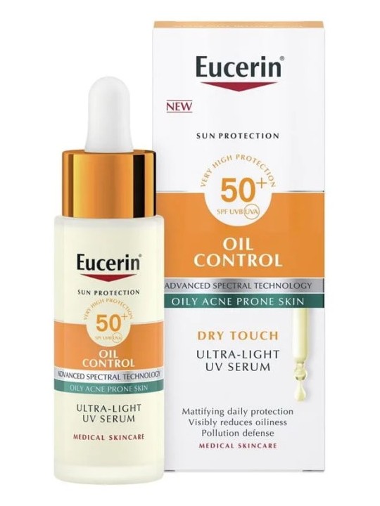 Eucerin Sun Oil Control Ultra-Light UV Serum Spf50+