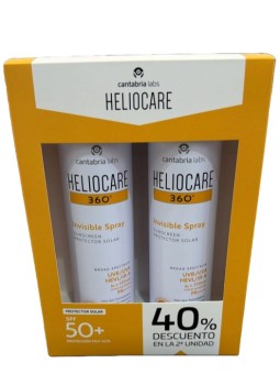 Heliocare 360º Invisible Spray Spf50+ Duplo