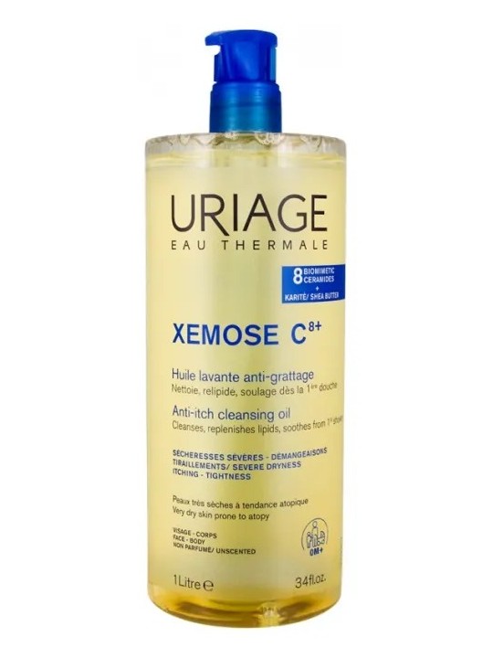 Uriage Xémose C8+ Aceite Limpiador 1 Litro