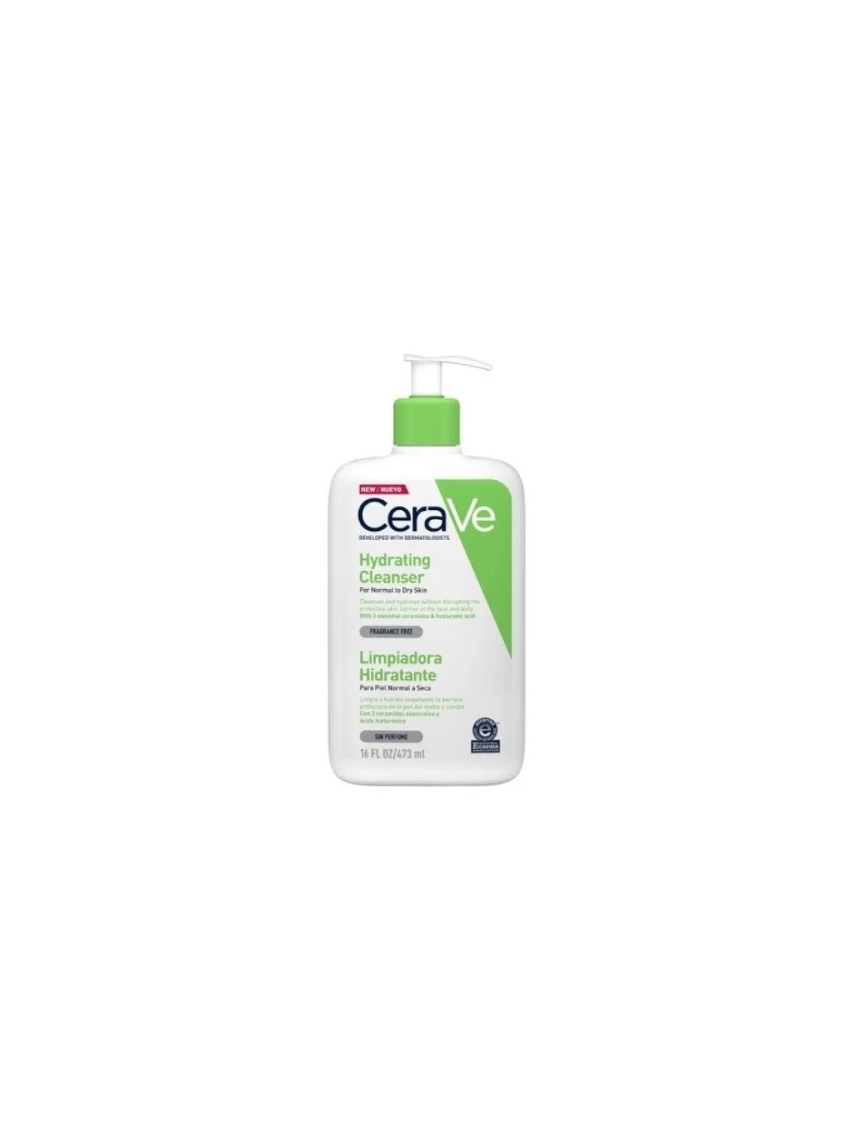 CeraVe Limpiadora Hidratante 473 ml