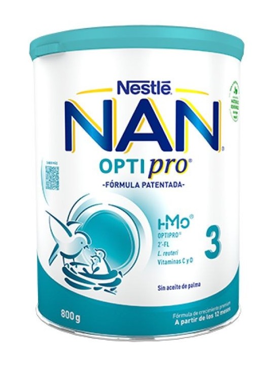 Nan Optipro 3 Leche de Crecimiento 800 gr