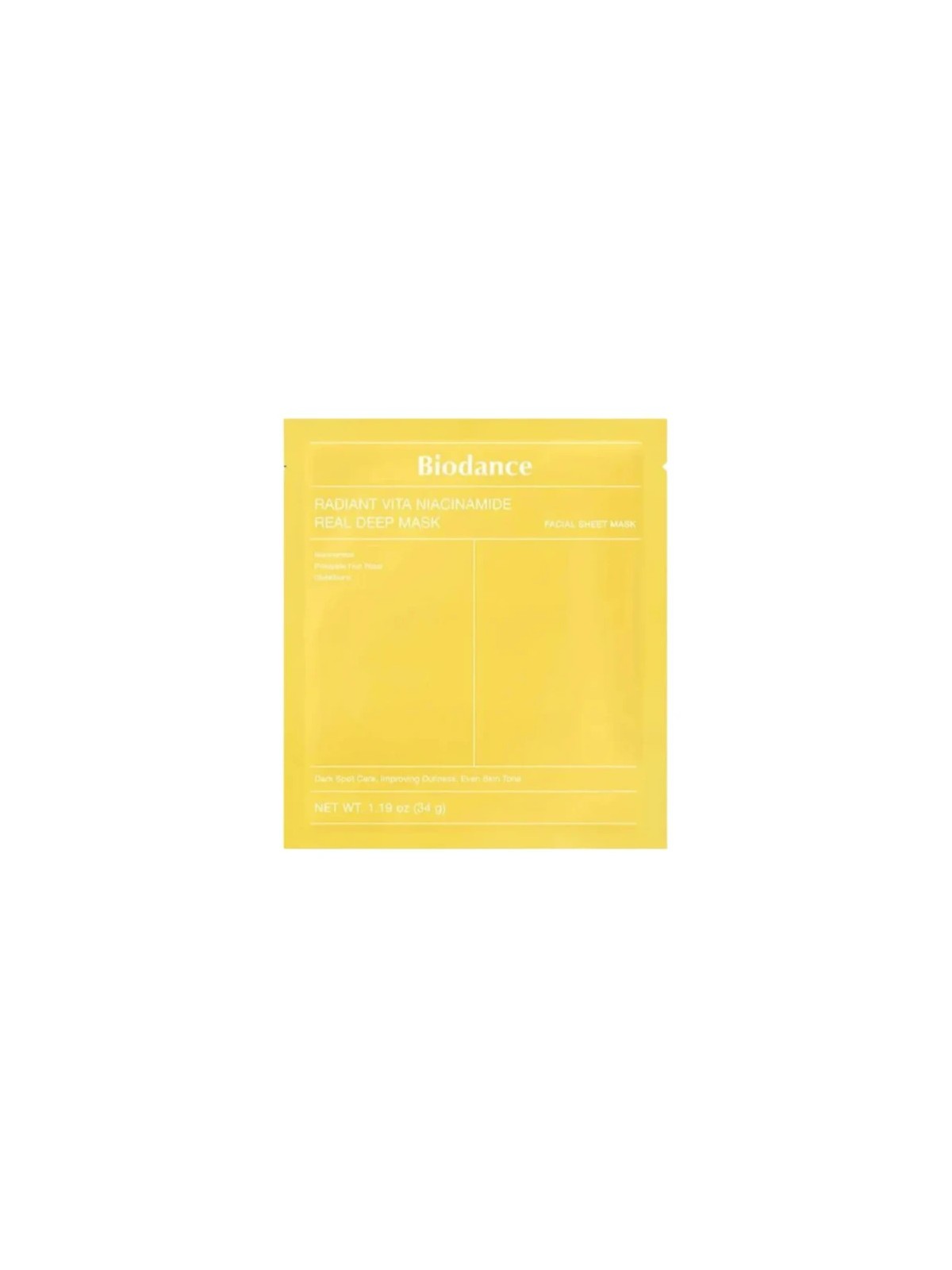 Radiant Vita Niacinamide Real Deep Mask