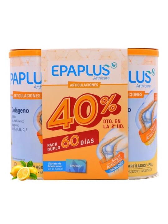 Epaplus Arthicare Articulaciones Limón Pack Duplo 60 días
