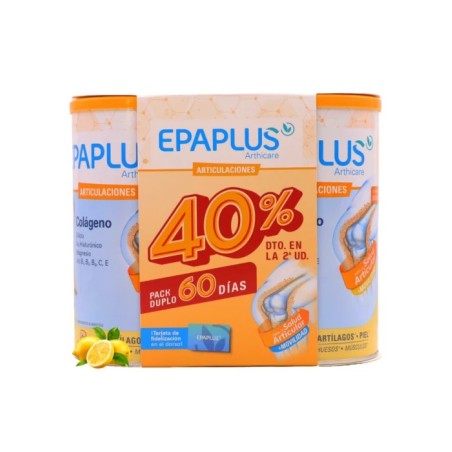 Epaplus Arthicare Articulaciones Limón Pack Duplo 60 días
