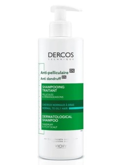 Dercos Anticaspa DS Cabello Normal a Graso Champú 390 ml