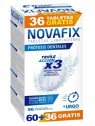 Novafix Tabletas Limpiadoras Triple Acción Pack 60+36