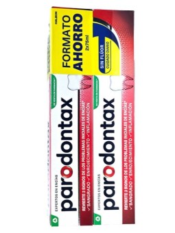 Parodontax Sin Flúor Pasta Dentífrica 75 ml Duplo