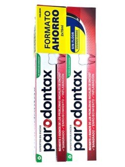 Parodontax Sin Flúor Pasta Dentífrica 75 ml Duplo