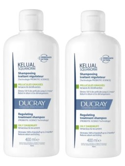 Kelual Squanorm Champú Caspa Grasa 400 ml Duplo