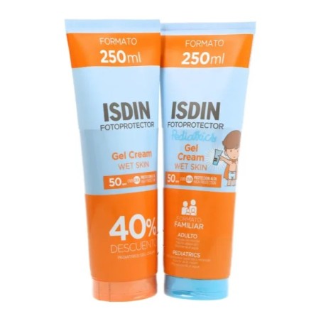 Isdin Fotoprotector Gel Cream Wet Skin Spf50 250 ml Pack Pediatrics