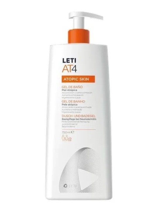 Leti AT4 Gel de Baño 750 ml