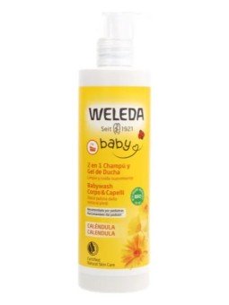 Weleda Baby 2en1 Champú y Gel de Ducha Caléndula 400 ml