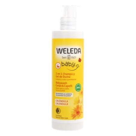 Weleda Baby 2en1 Champú y Gel de Ducha Caléndula 400 ml