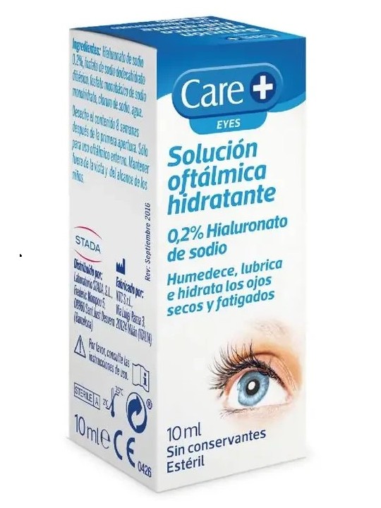 Care+ Ojos Solución Oftálmica Hidratante