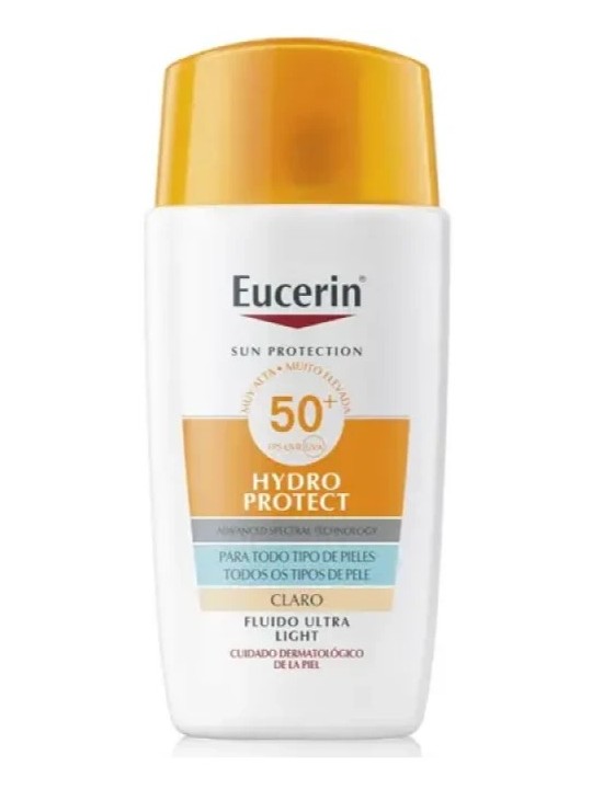 Eucerin Sun Hydro Protect Fluido Ultra-Light Tono Claro Spf50+
