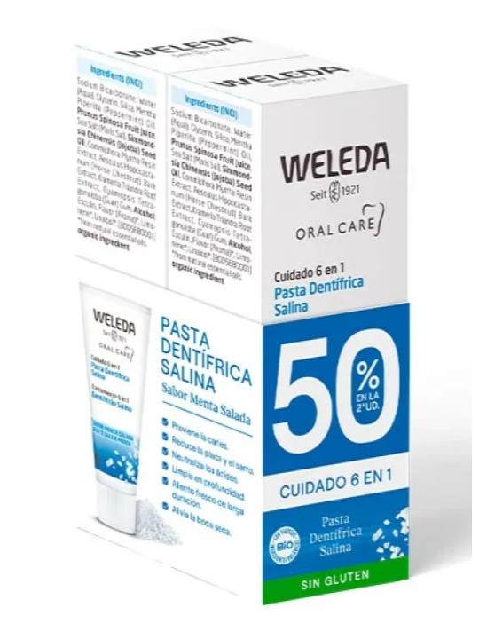 Weleda Pasta Dentífrica Salina Duplo