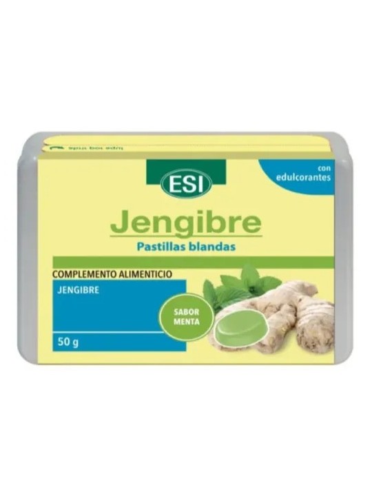 ESI Jengibre Pastillas Blandas Sabor Menta