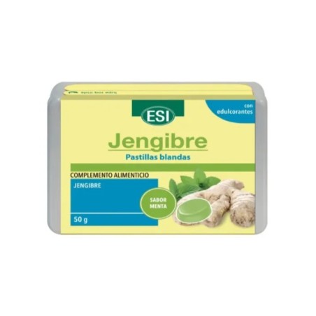 ESI Jengibre Pastillas Blandas Sabor Menta