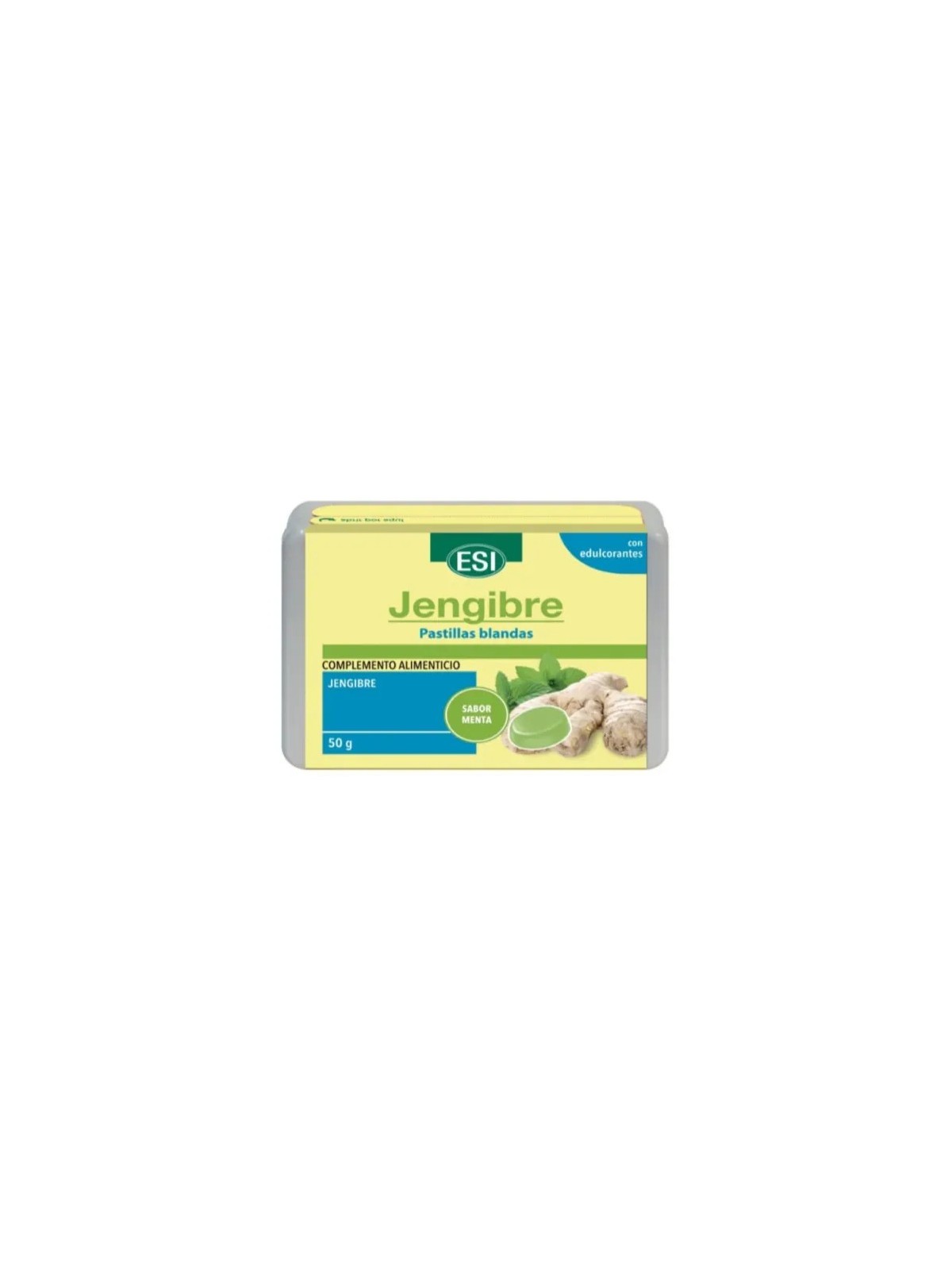 ESI Jengibre Pastillas Blandas Sabor Menta