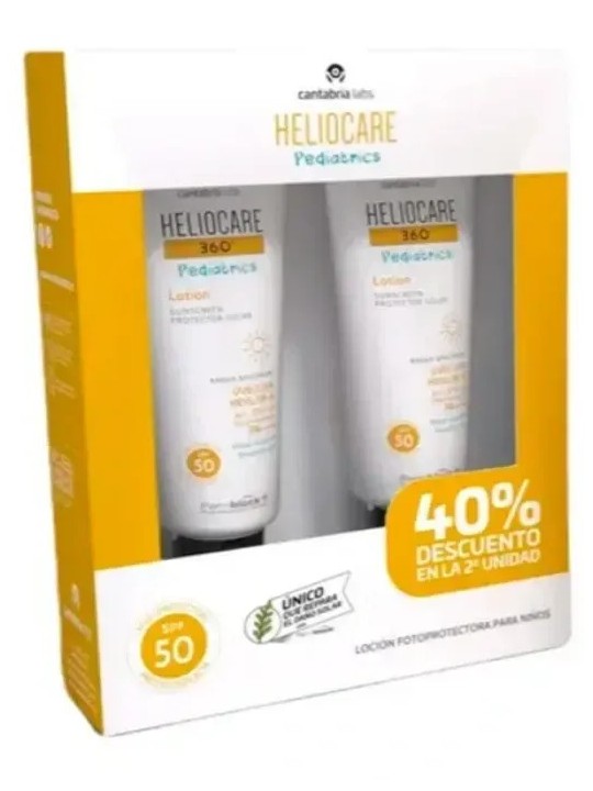 Heliocare 360º Pediatrics Lotion Spf50 Duplo