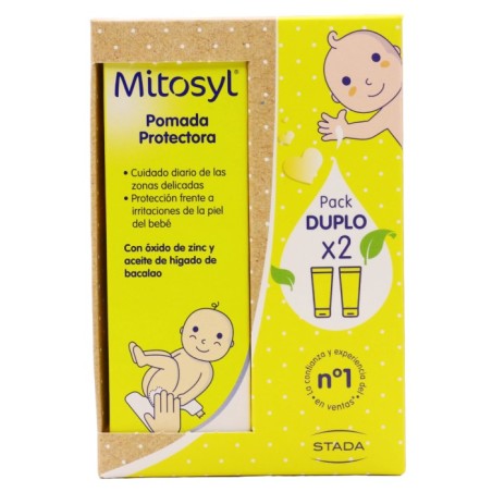 Mitosyl Pomada Protectora Duplo 2x65 gr
