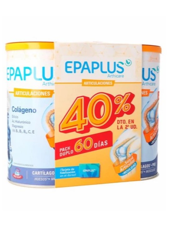 Epaplus Arthicare Articulaciones Neutro Pack Duplo 60 días