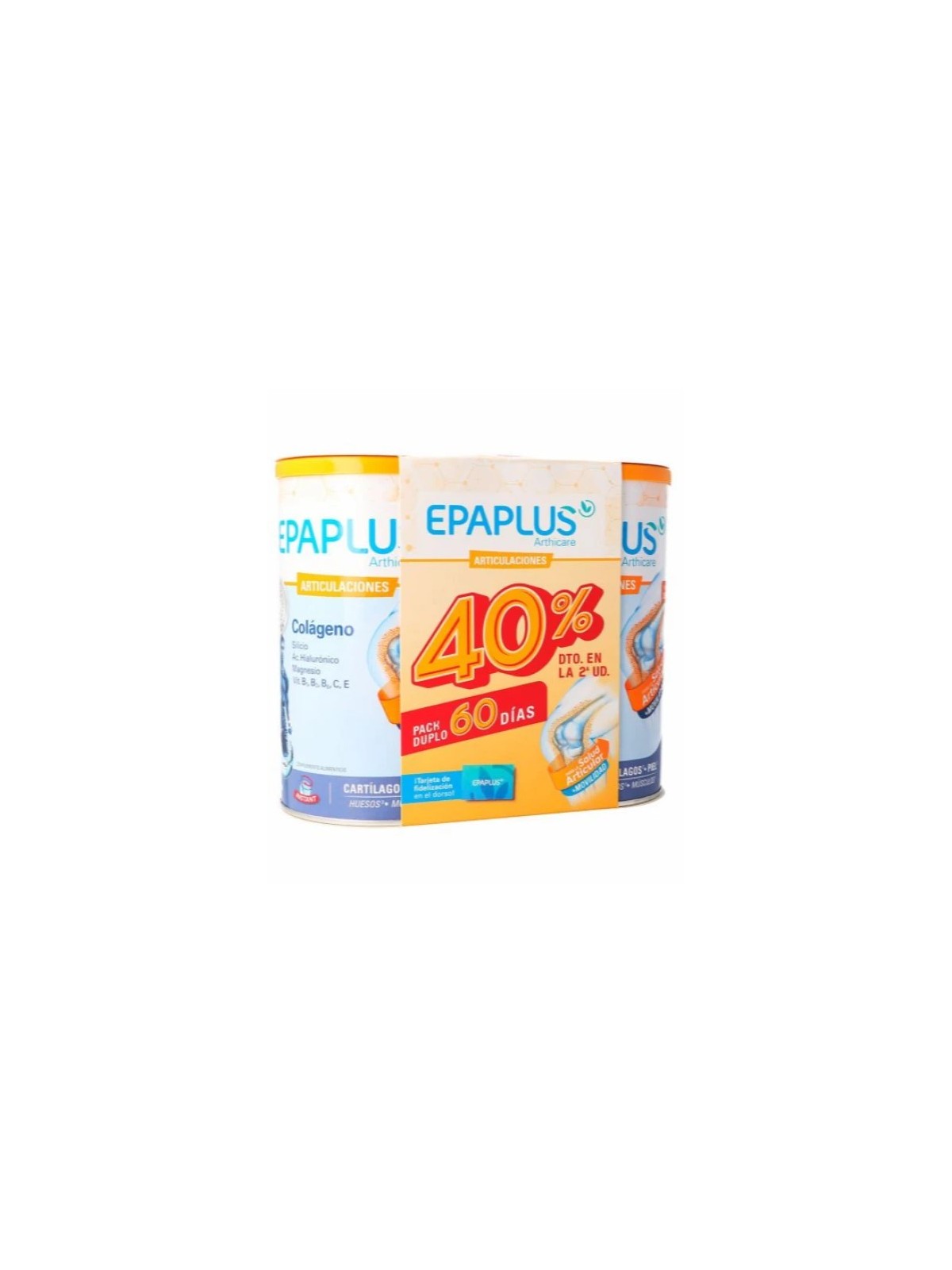 Epaplus Arthicare Articulaciones Neutro Pack Duplo 60 días