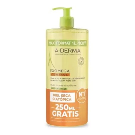 Exomega Control Aceite de Ducha Emoliente 1000 ml