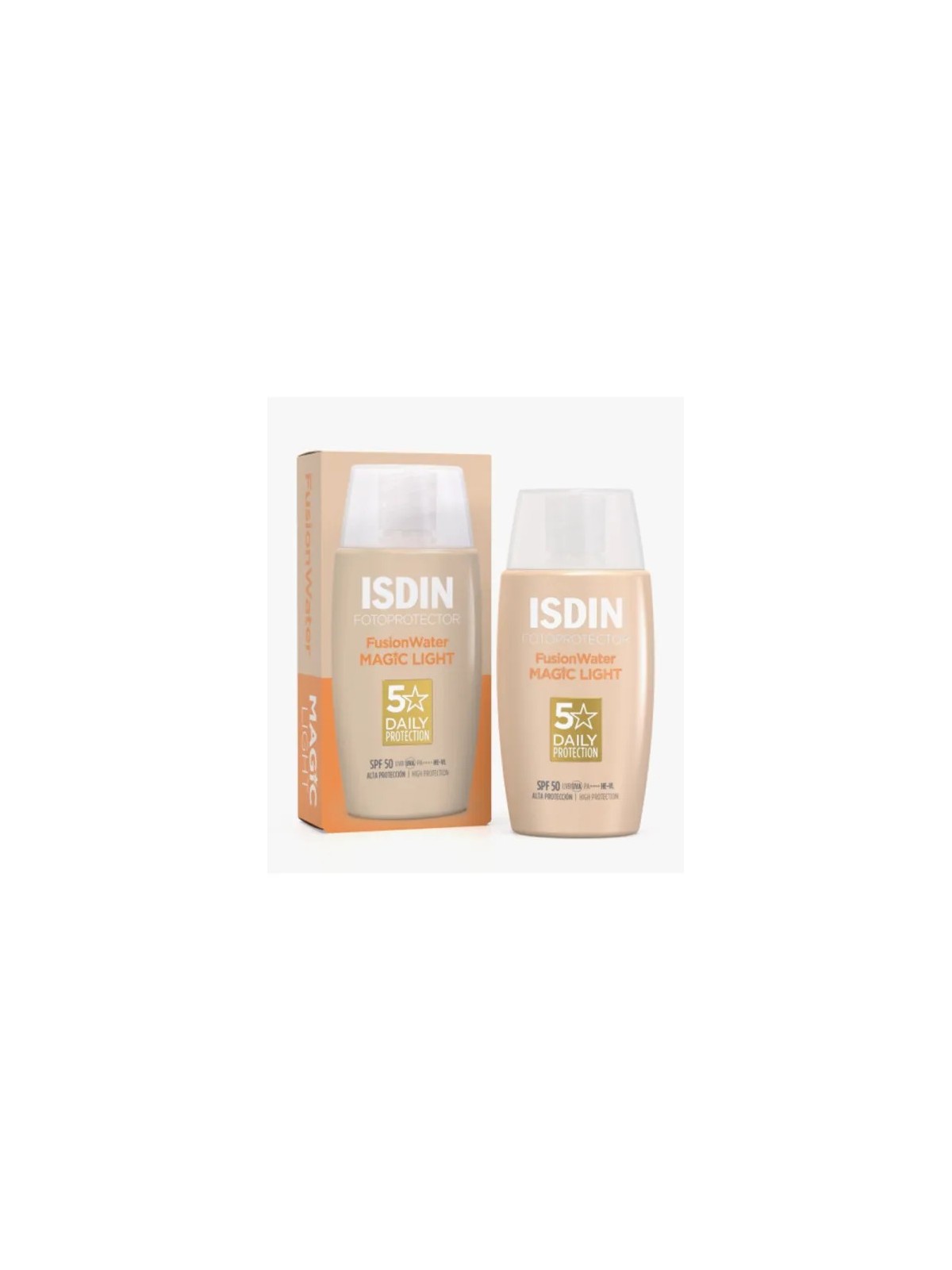 Isdin Fotoprotector FusionWater Color Light Spf50