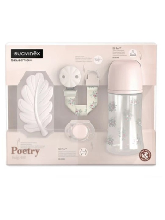 Suavinex Selection Poetry Set Regalo Rosa