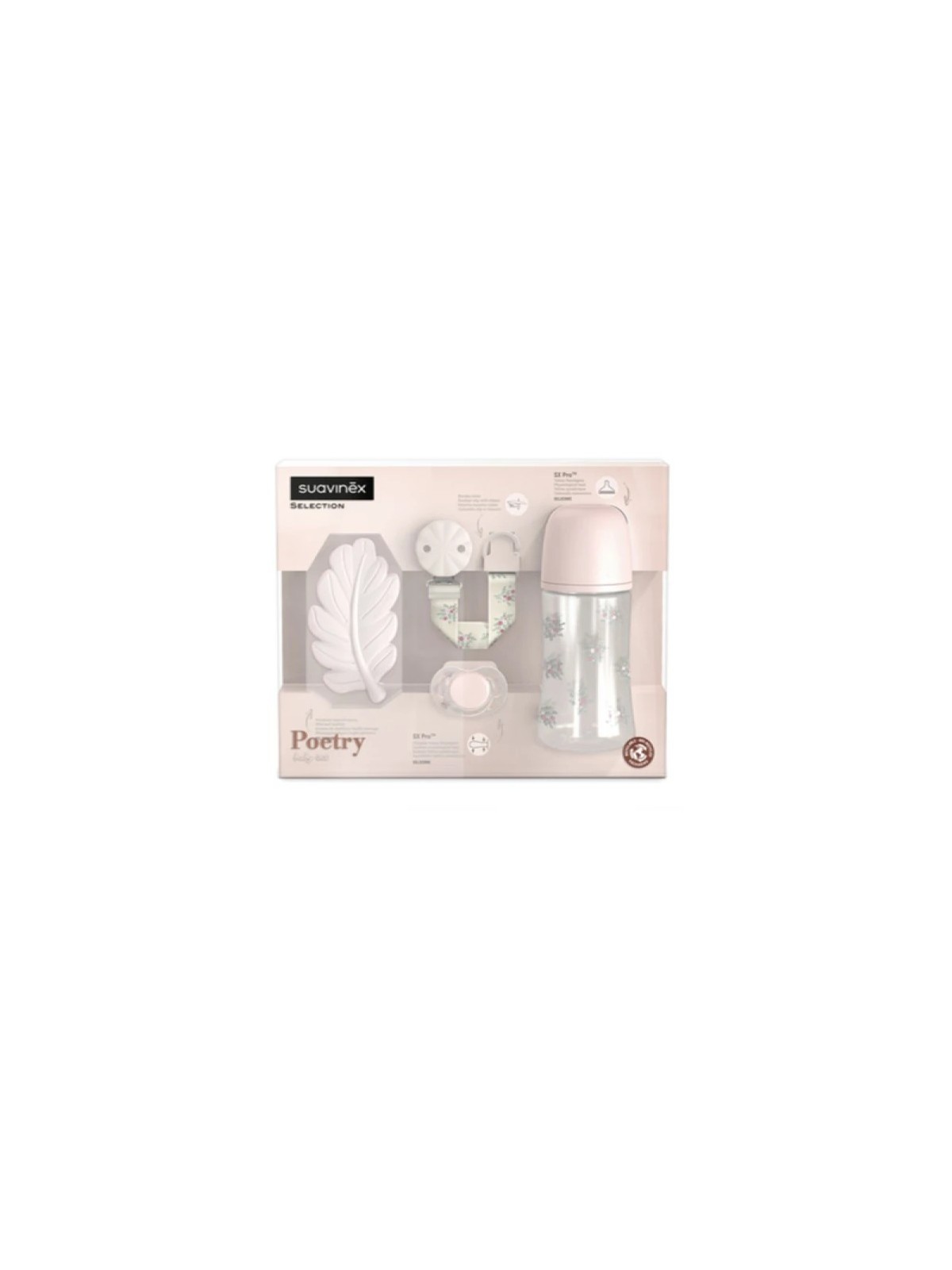Suavinex Selection Poetry Set Regalo Rosa