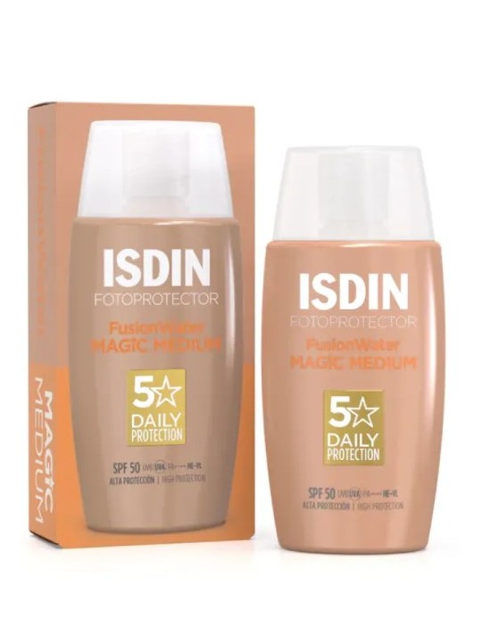 Isdin Fotoprotector FusionWater Color Medium Spf50