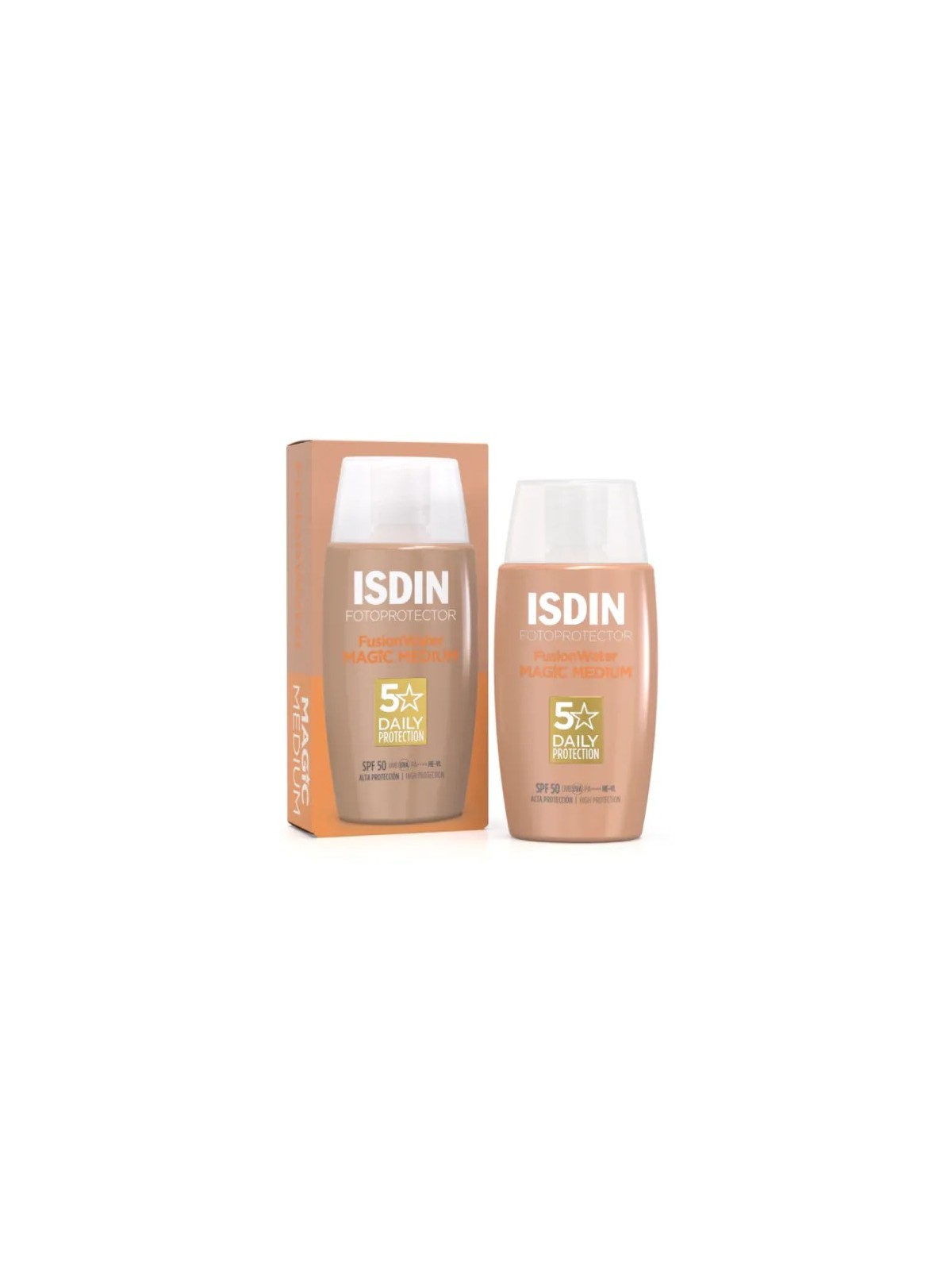 Isdin Fotoprotector FusionWater Color Medium Spf50